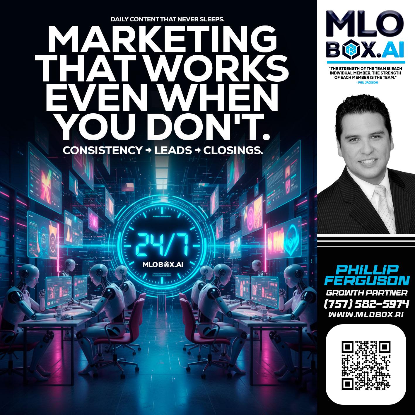 MARKETING THAT WORKS - Phillip Ferguson -Branch Manager