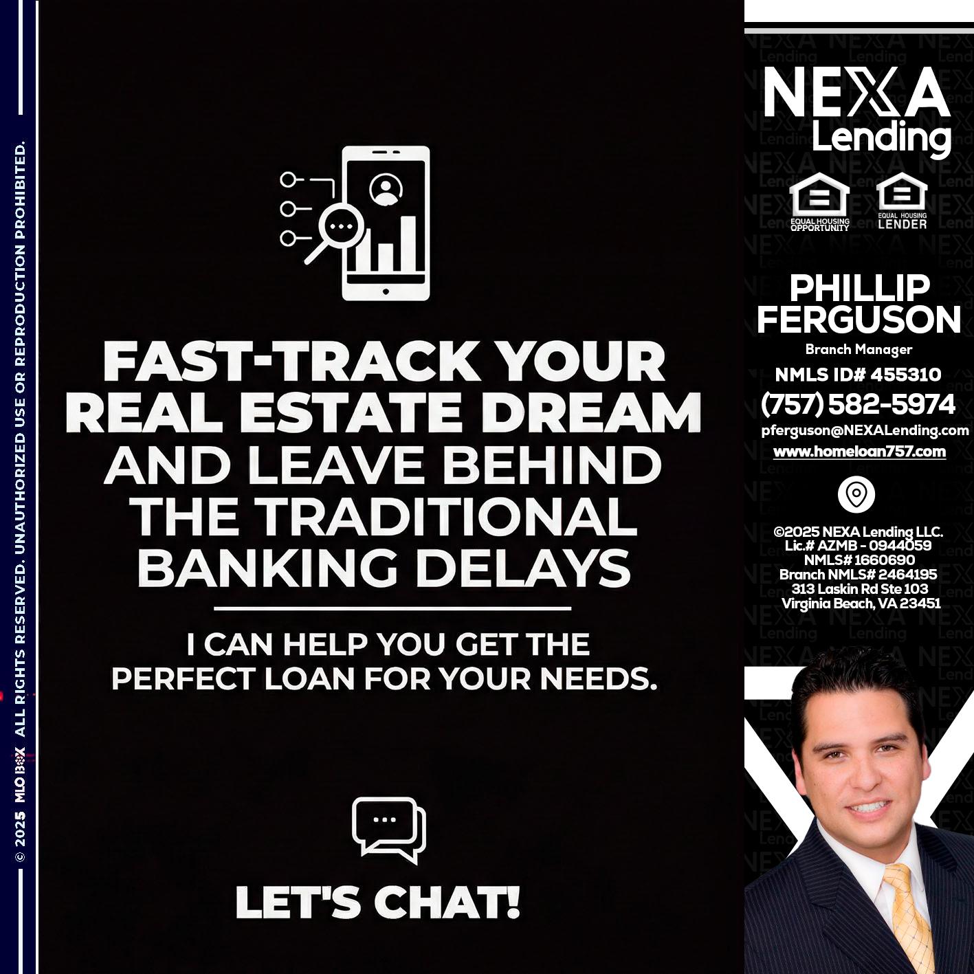 FAST TRACK - Phillip Ferguson -Branch Manager