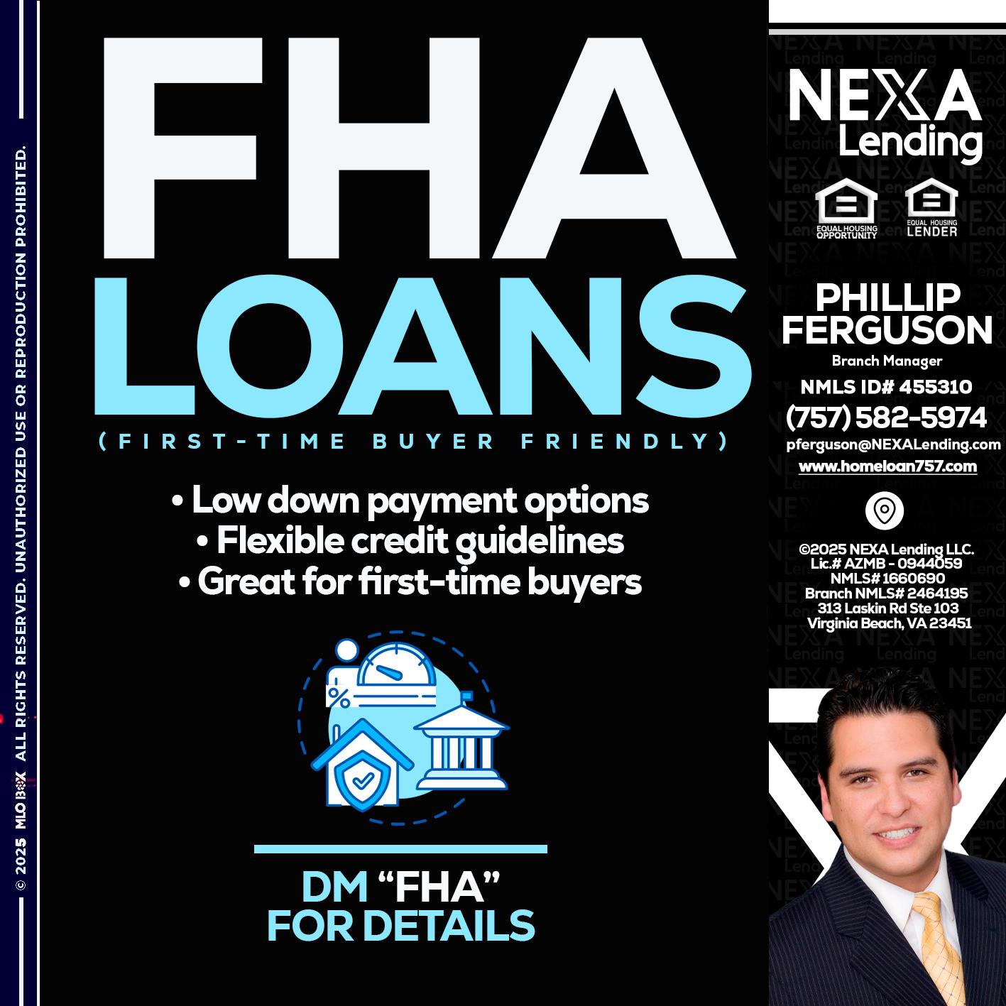 FHA LOANS - Phillip Ferguson -Branch Manager
