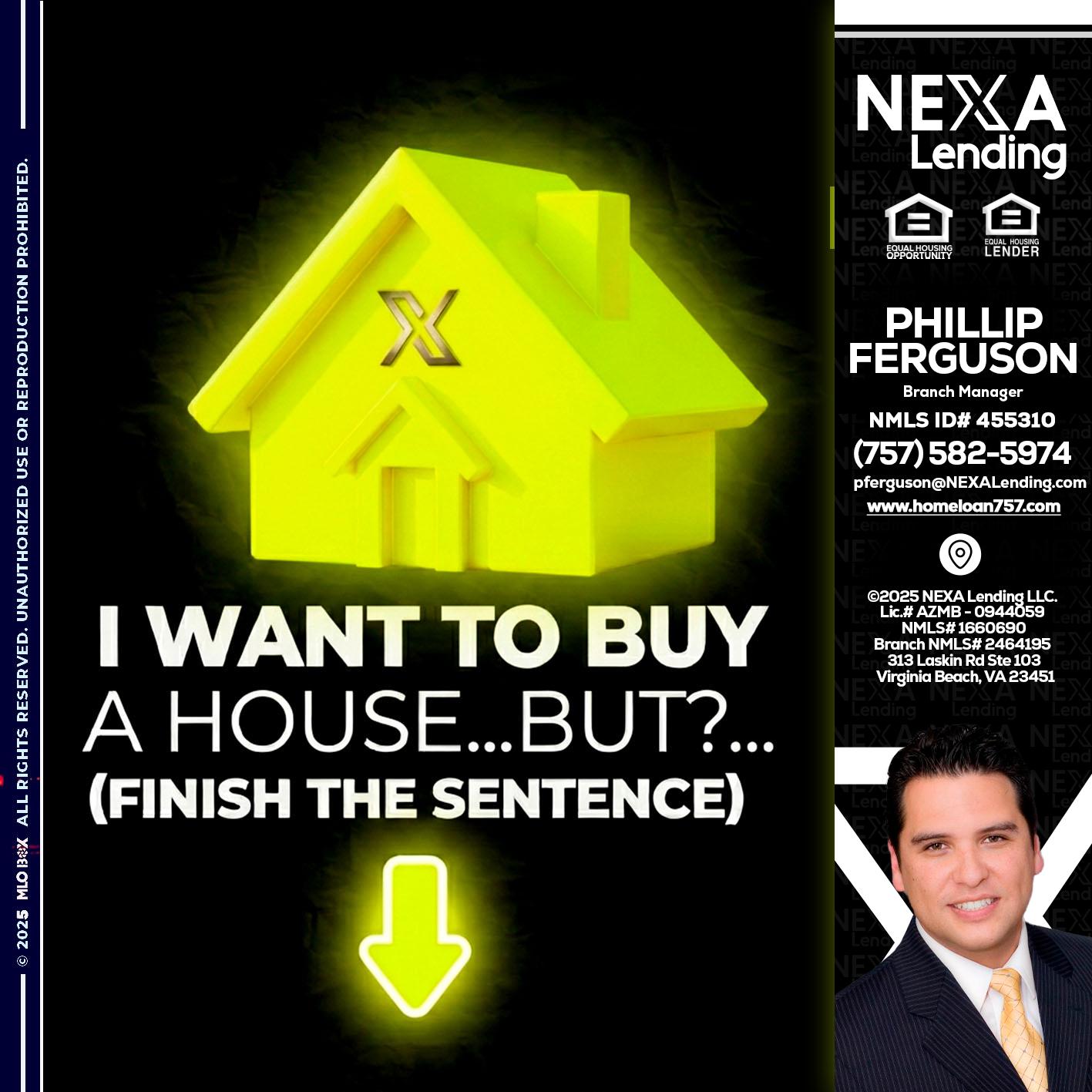 i want to buy - Phillip Ferguson -Branch Manager