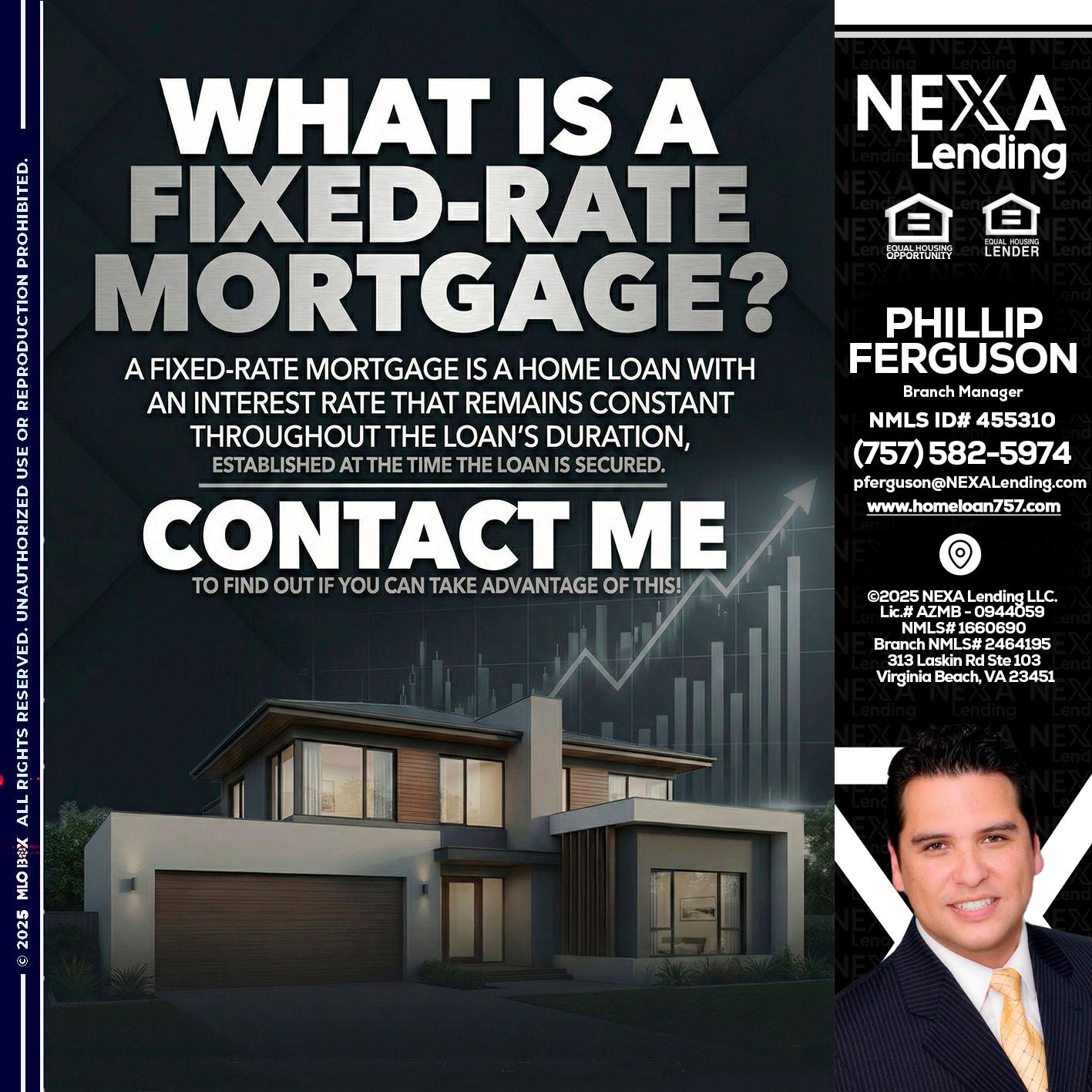 WHAT IS A - Phillip Ferguson -Branch Manager