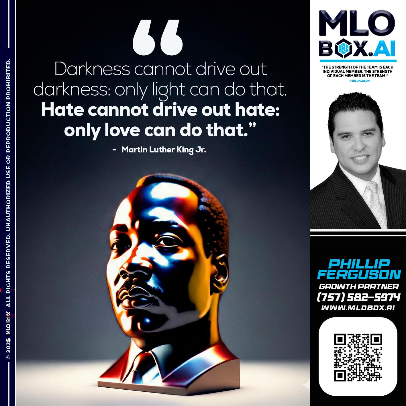 MLK DAY - Phillip Ferguson -Branch Manager