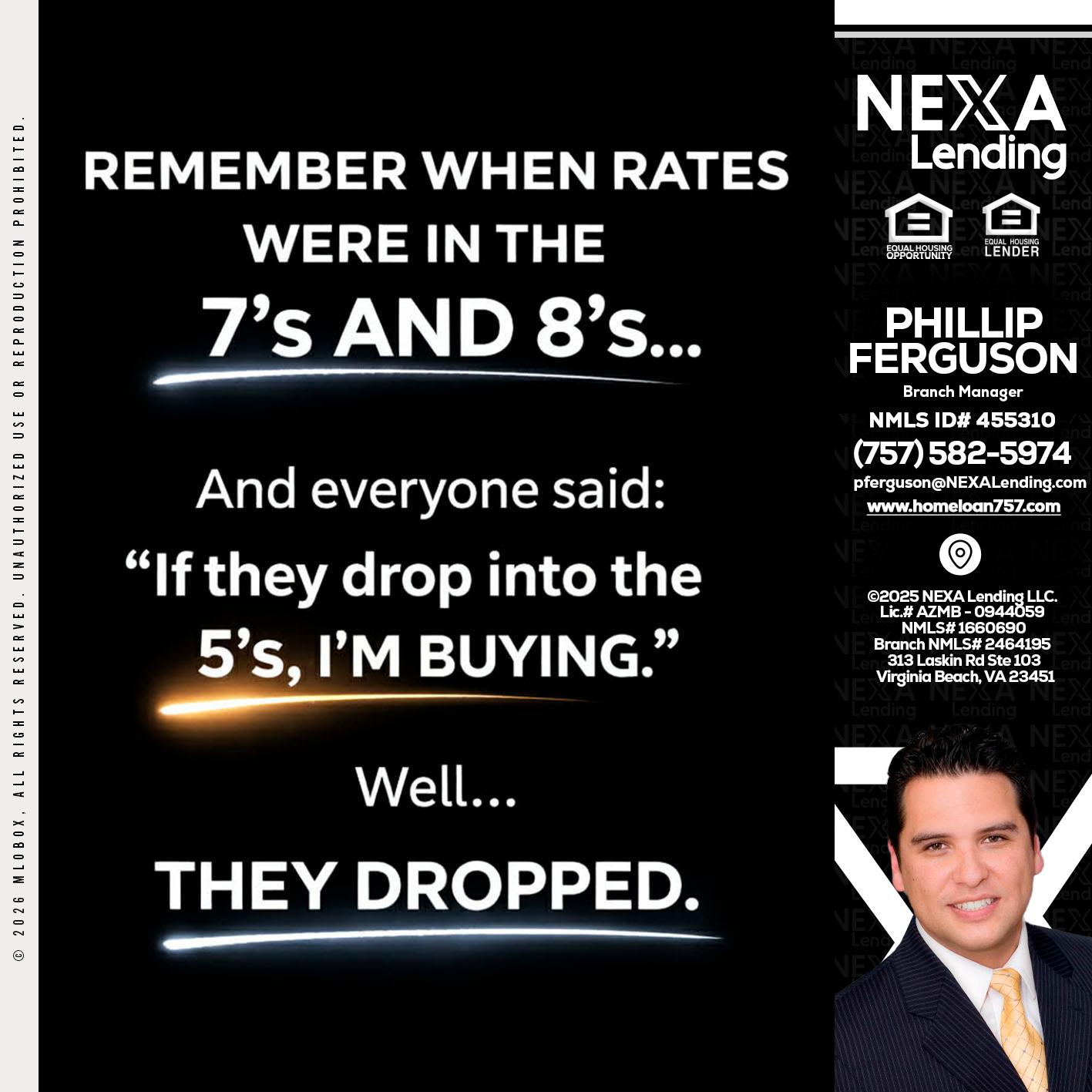REMEMBER WHEN - Phillip Ferguson -Branch Manager