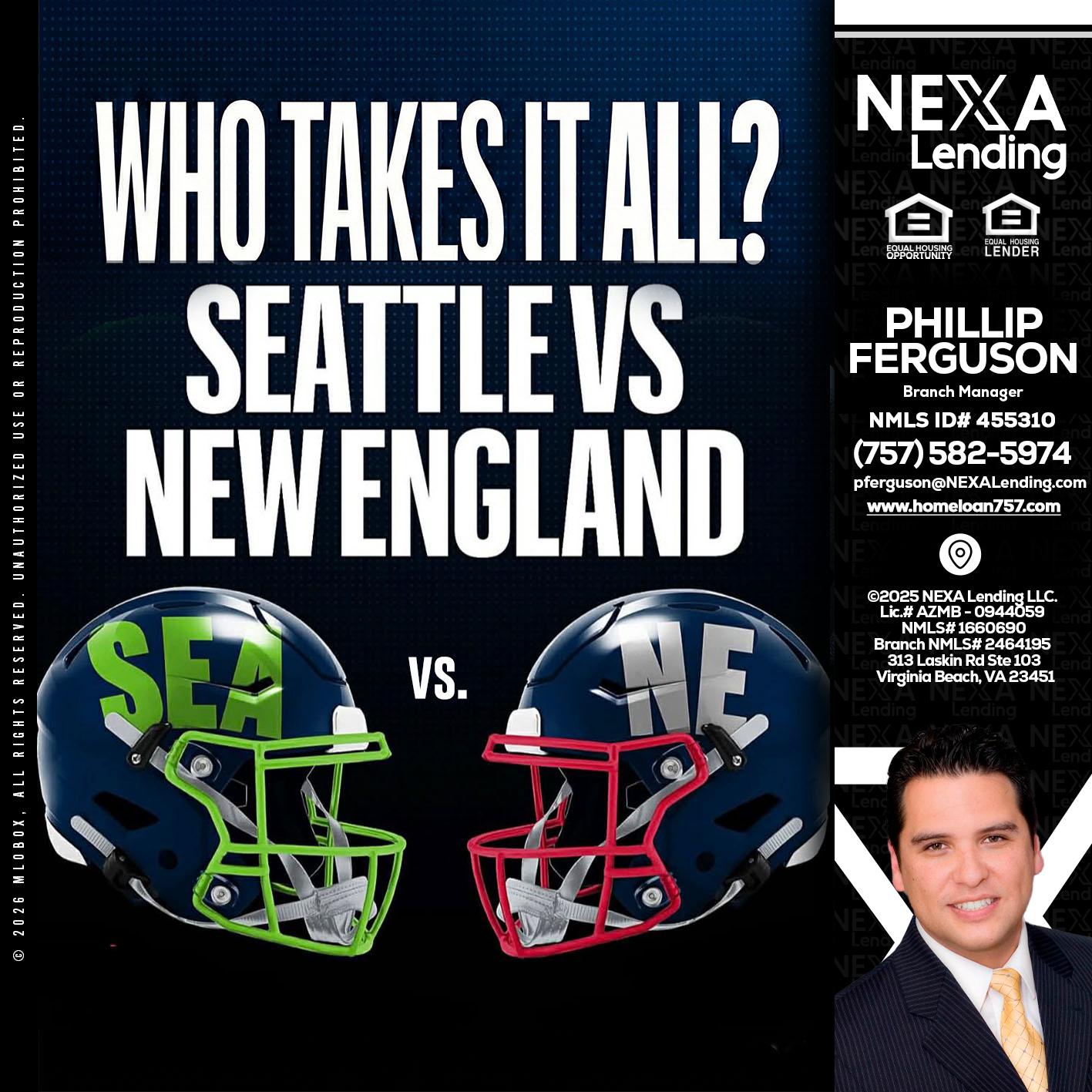 WHO TAKE IT ALL? - Phillip Ferguson -Branch Manager