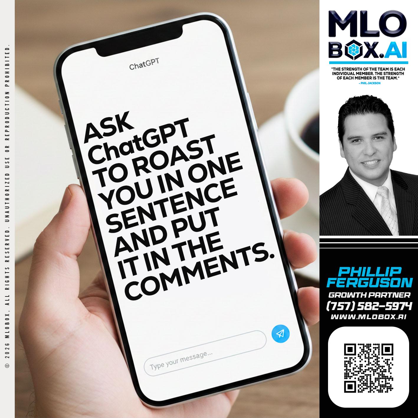 ASK CHAT GPT - Phillip Ferguson -Branch Manager