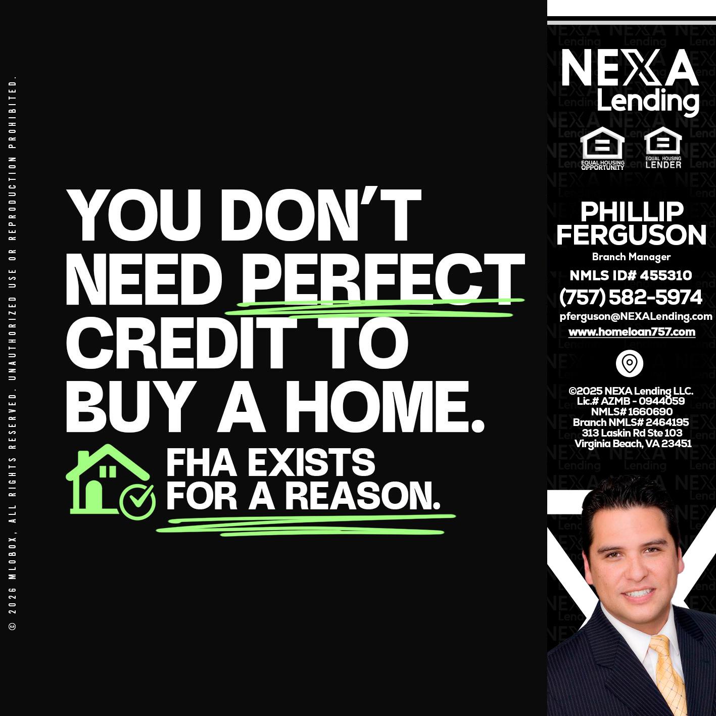 you don't need - Phillip Ferguson -Branch Manager