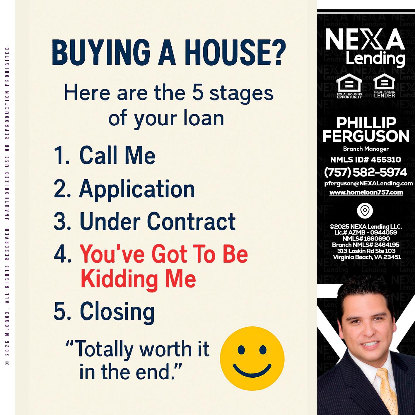 BUYING A HOUSE - Phillip Ferguson -Branch Manager