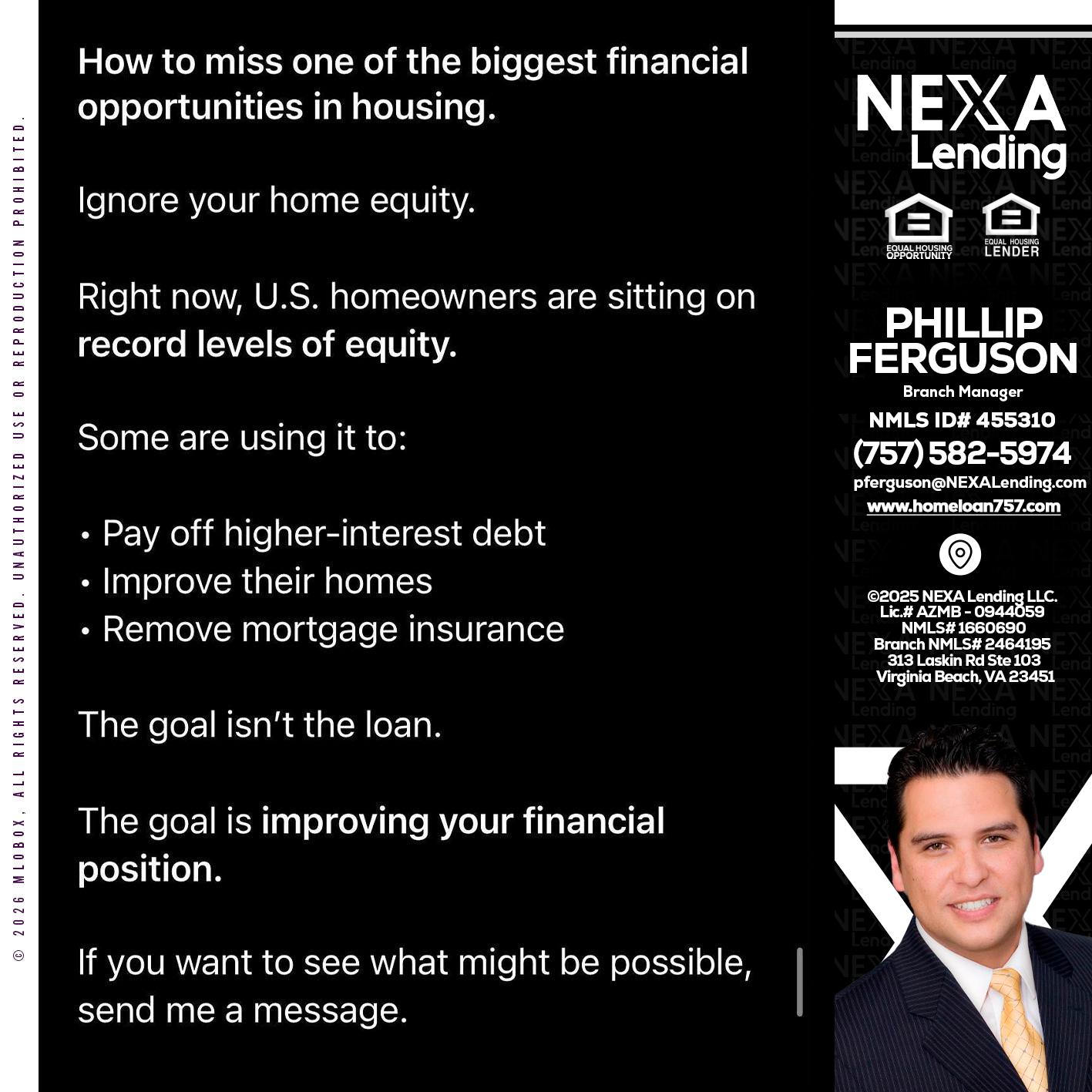 how to miss - Phillip Ferguson -Branch Manager