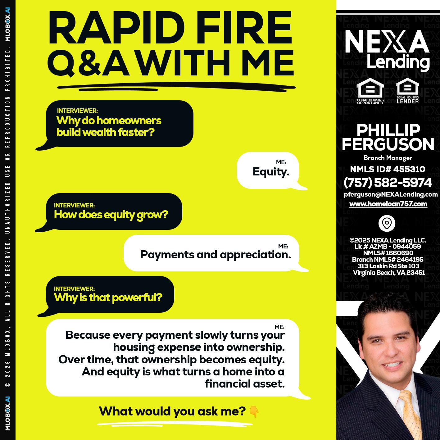 RAPID FIRE Q&A - Phillip Ferguson -Branch Manager
