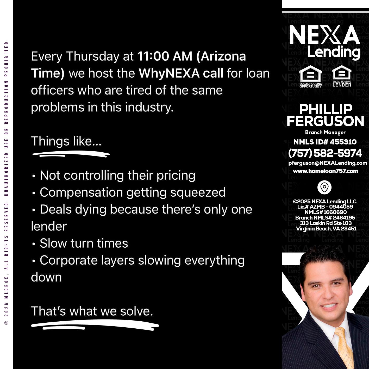 WHY NEXA - Phillip Ferguson -Branch Manager