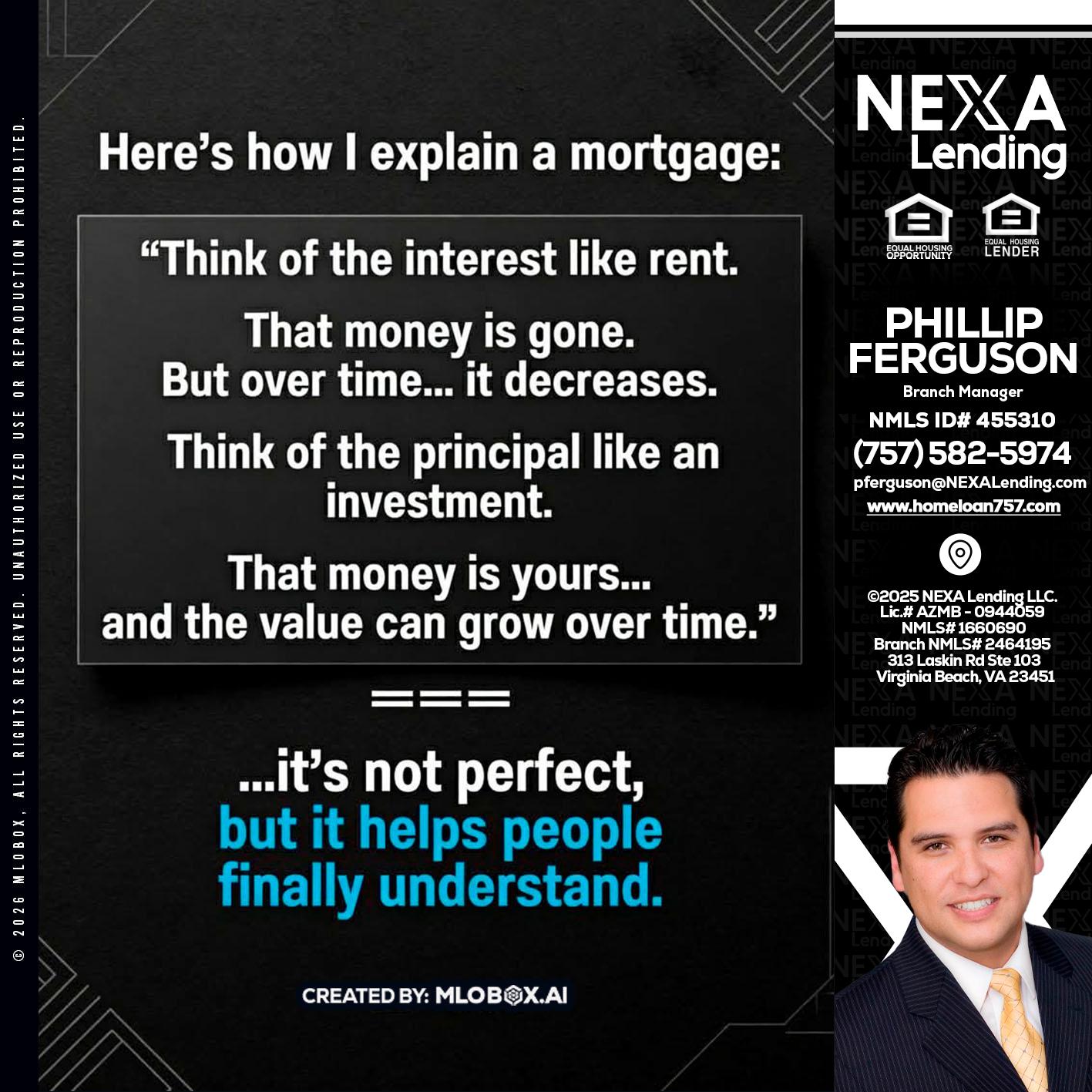 HERES NOW - Phillip Ferguson -Branch Manager