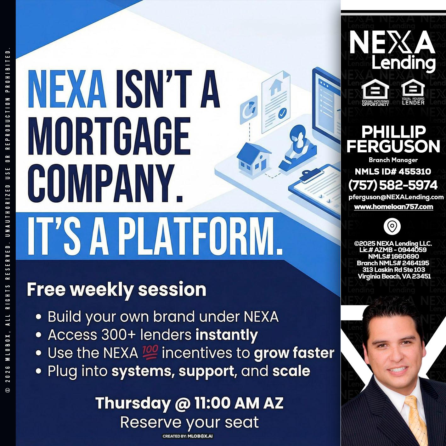NEXA ISNT - Phillip Ferguson -Branch Manager