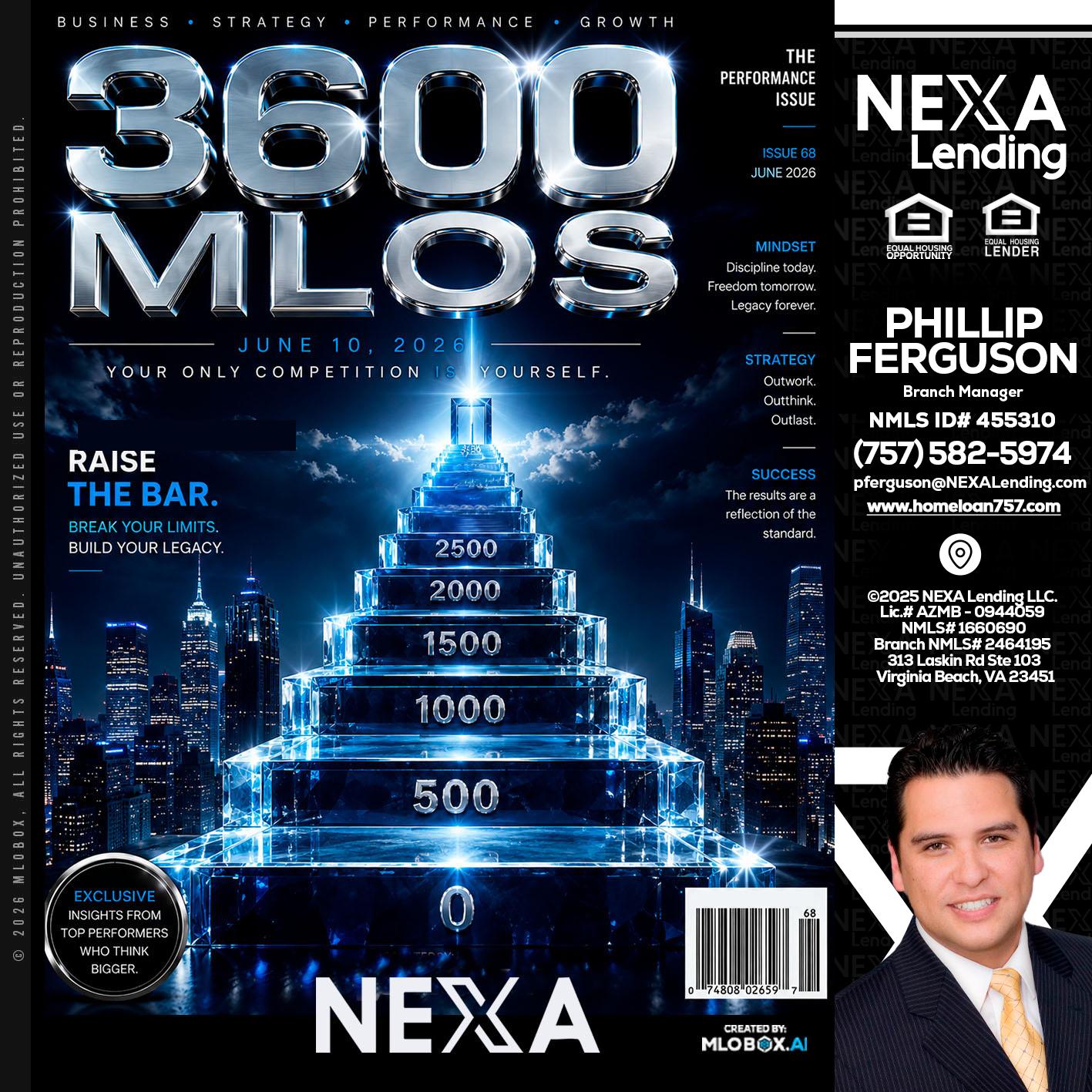 3600 MLOs - Phillip Ferguson -Branch Manager