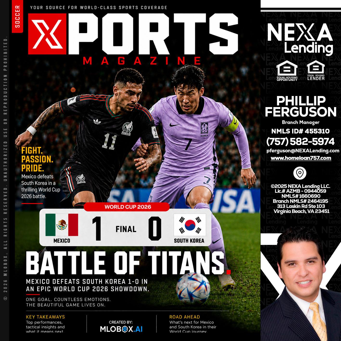 XPORTS MAGAZINE - Phillip Ferguson -Branch Manager
