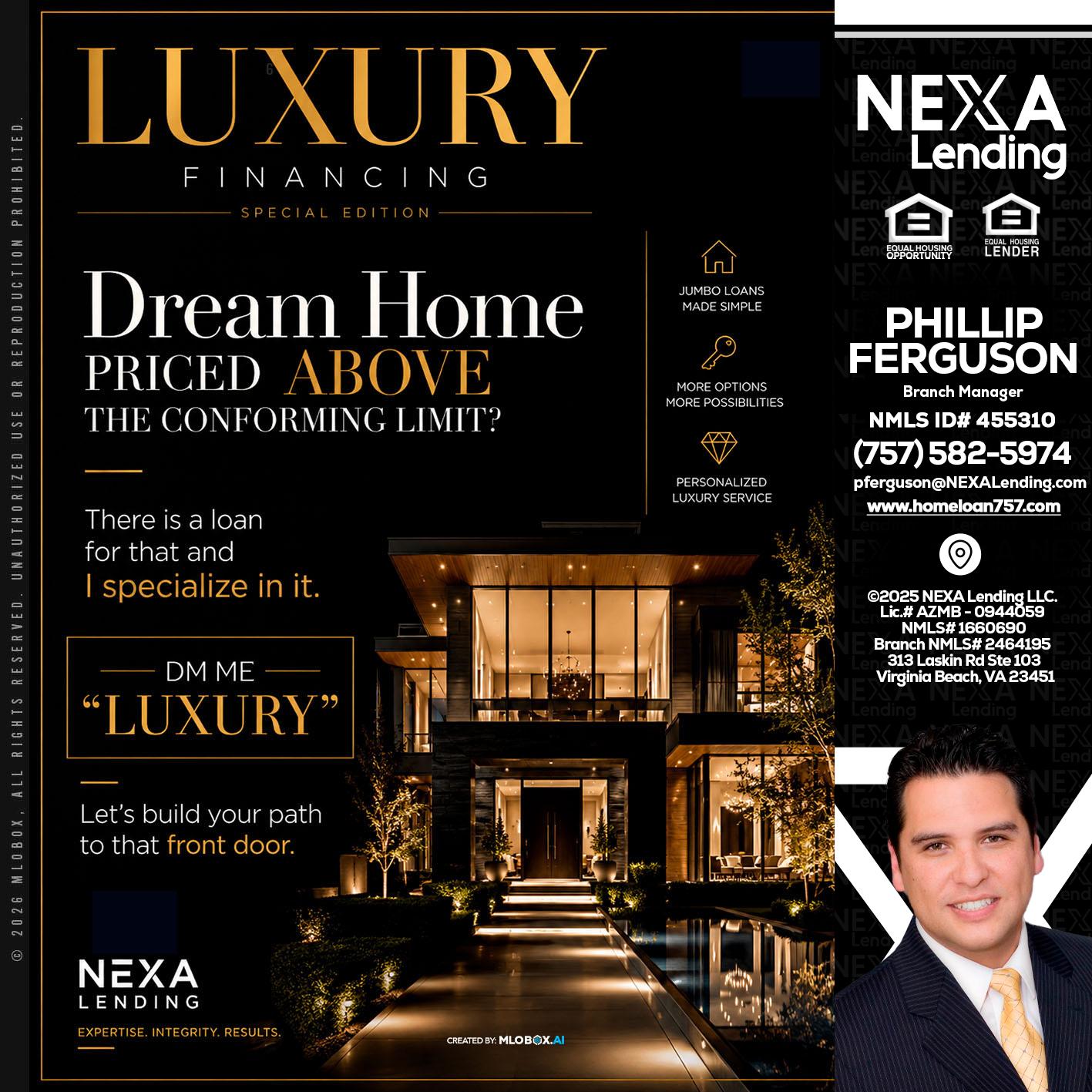 LUXURY - Phillip Ferguson -Branch Manager