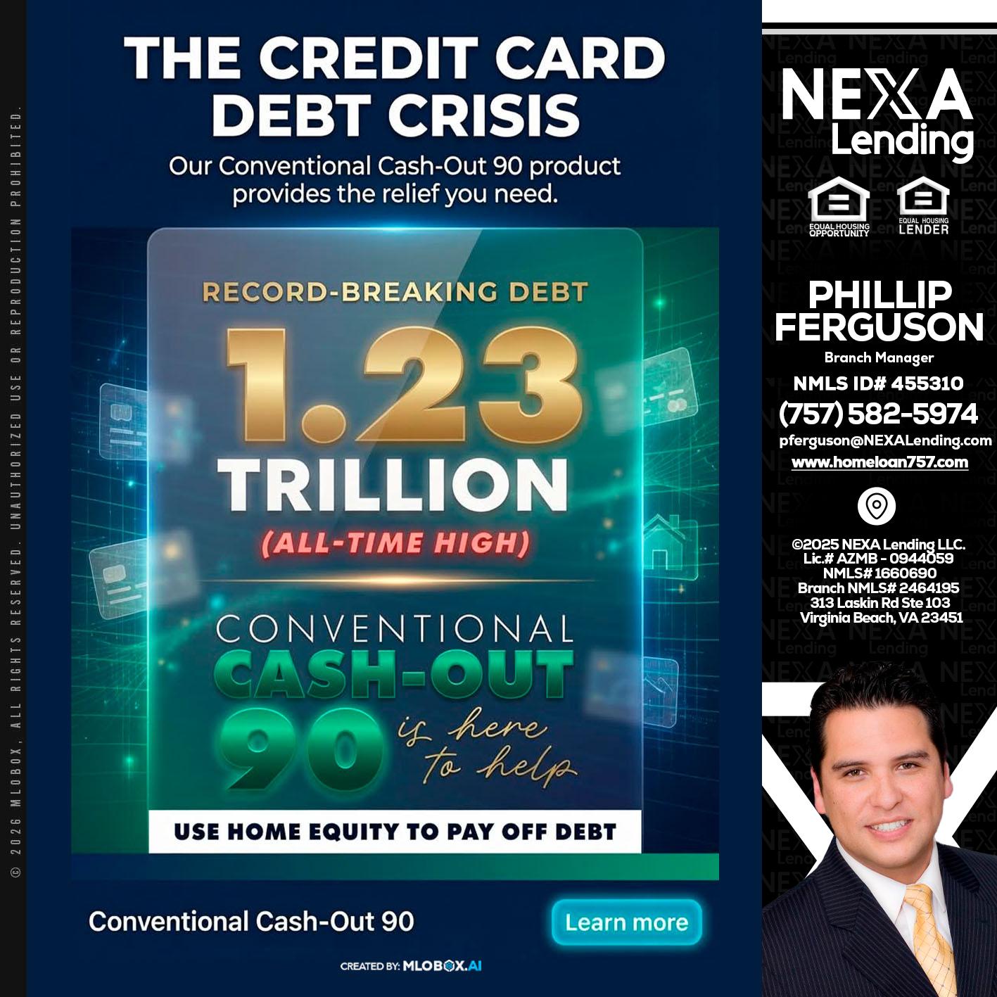THE CREDIT CARD - Phillip Ferguson -Branch Manager