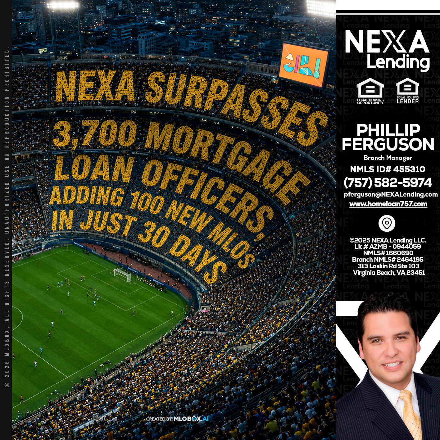 NEXA SURPASSES - Phillip Ferguson -Branch Manager