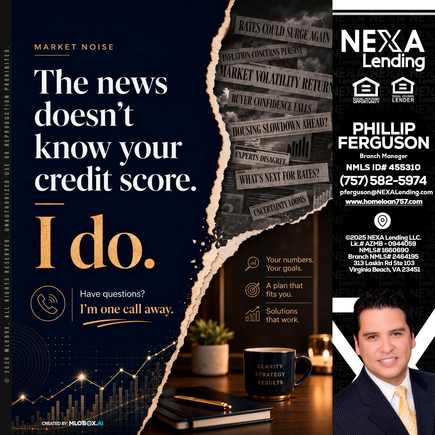 MARKET NOISE - Phillip Ferguson -Branch Manager