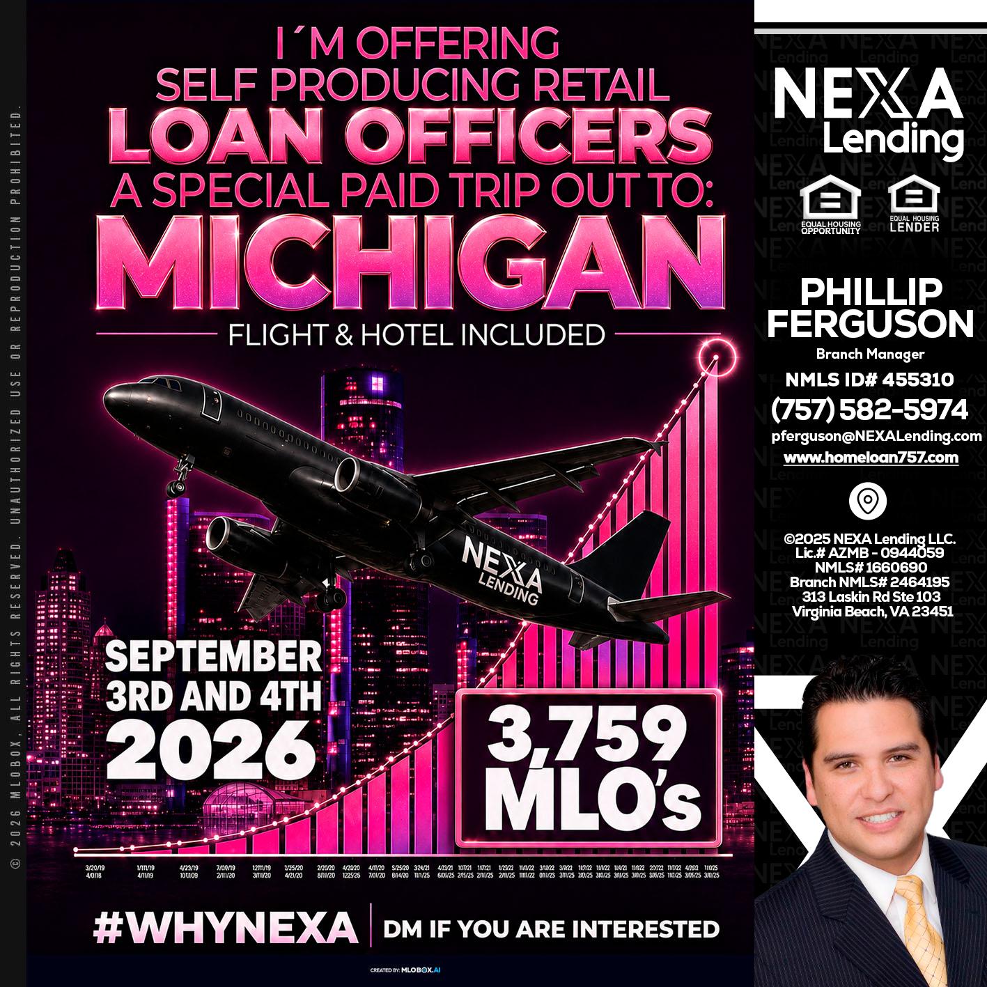 MICHIGAN TRIP - Phillip Ferguson -Branch Manager
