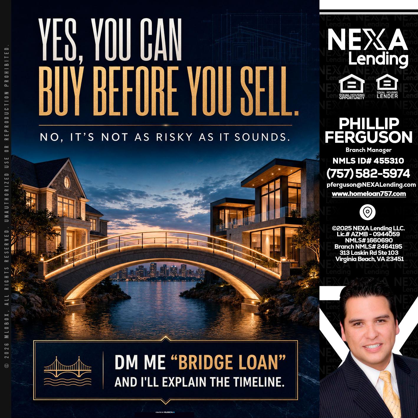 YES, YOU CAN - Phillip Ferguson -Branch Manager