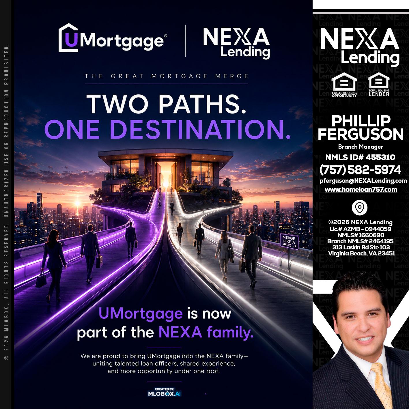 two path - Phillip Ferguson -Branch Manager