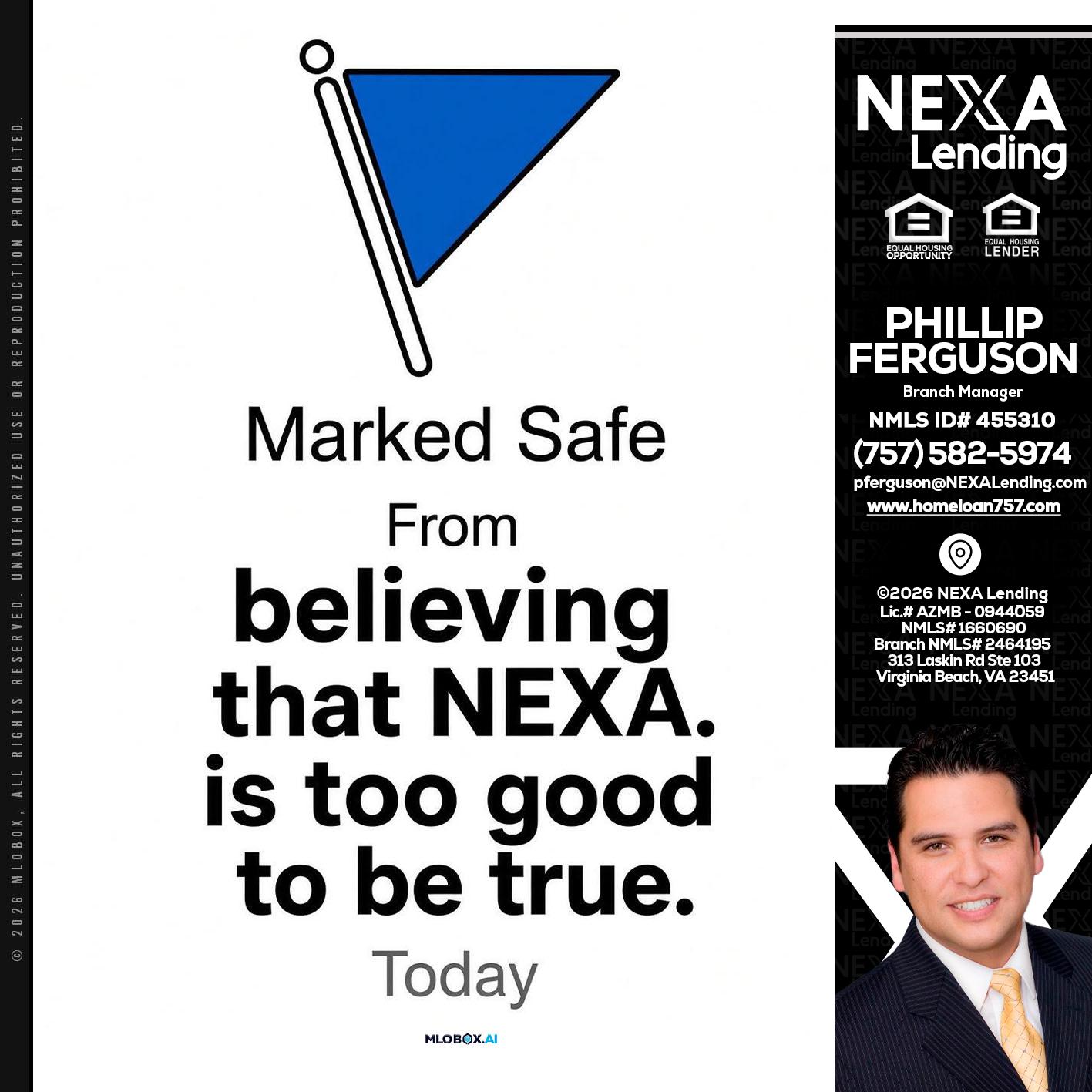 MARKED SAFE - Phillip Ferguson -Branch Manager