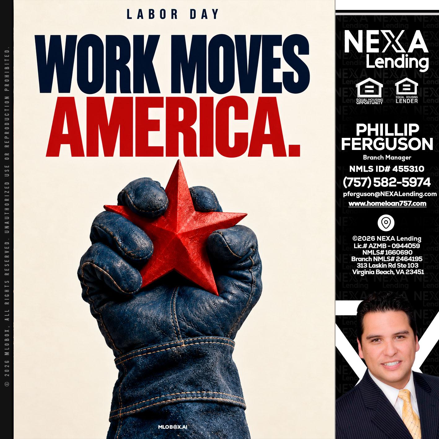 WORKS MOVES AMERICA - Phillip Ferguson -Branch Manager